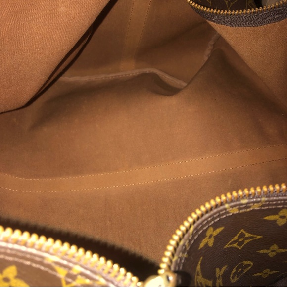 Vintage LOUIS VUITTON Monogram Bandolier Boston Weekend Duffle Tote Bag LV55 - Picture 12 of 17